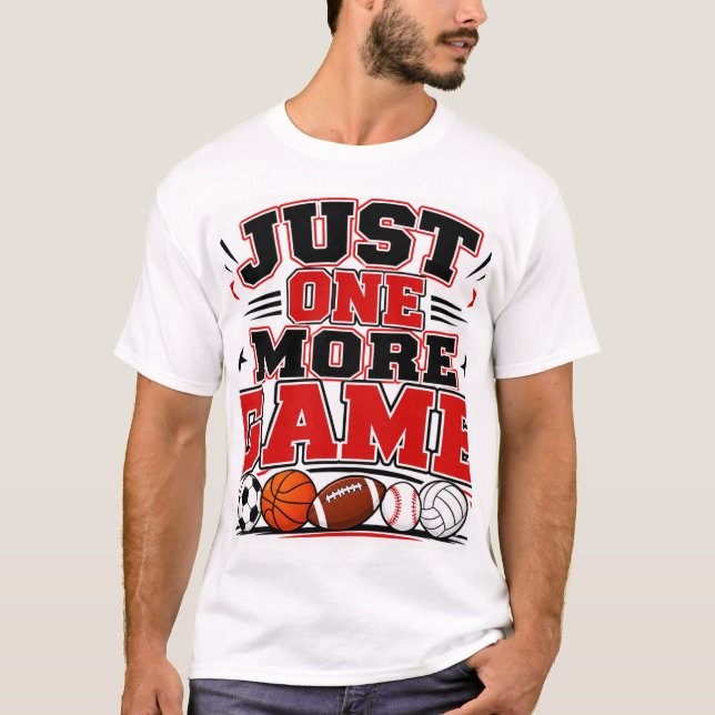 Camiseta Sólo un juego más (Anverso)