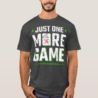 Camiseta Sólo un juego más que Mahjong pone en marcha Mah J