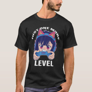 Camiseta Sólo un jugador de videojuegos divertido de nivel 
