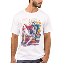 Sólo un lector de libros de lectura de esqueletos