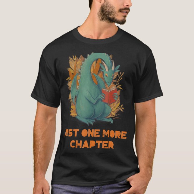Camiseta Sólo un libro de Dragon en capítulo más leyendo (Anverso)
