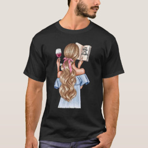 Camiseta Sólo Un Libro De Lectura De Chica De Capítulos Más