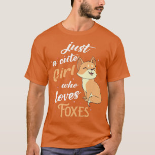 Camiseta Sólo un lindo chica que ama a los enemigos Cute bu