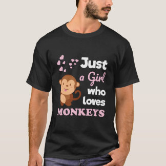 Camiseta Solo un mono que ama a los monos