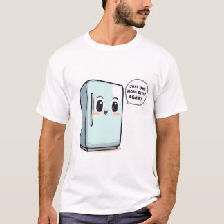 Camiseta Solo un mordisco más – Diseño divertido de nevera 