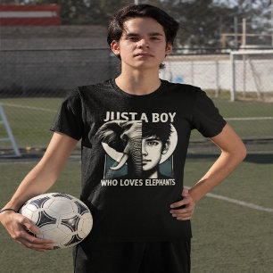 Camiseta Solo Un Niño Amaba A Los Elefantes