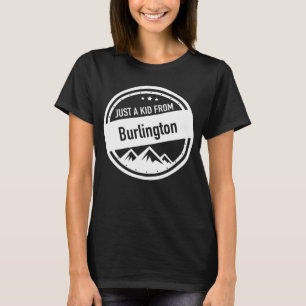 Camiseta Solo un niño de Burlington Iowa