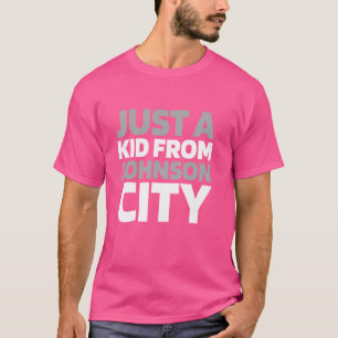 Camiseta Solo Un Niño De Tennessee Johnson City American Es