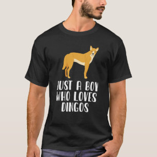 Camiseta Solo Un Niño Que Ama A Dingos Wildlife Wildlife Pe