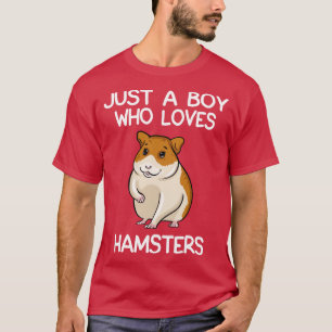 Camiseta Solo Un Niño Que Ama A Hamsters 1