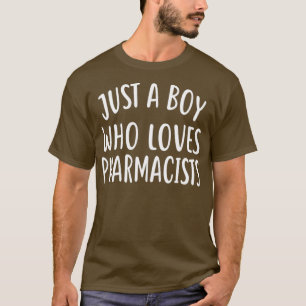 Camiseta Solo un niño que ama a los FARMACÉUTICOS por FARMA