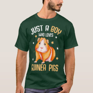 Camiseta Solo un niño que ama a los niños de los cerdos gui