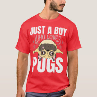 Camiseta Solo Un Niño Que Ama A Los Perros De La Tía (1)
