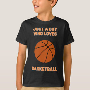 Camiseta Solo Un Niño Que Ama Al Bisteril Niño Bysketbyll