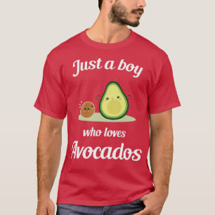 Camiseta Solo un niño que ama el aguacate 3