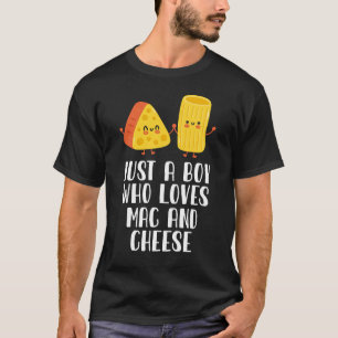 Camiseta Solo Un Niño Que Ama El Mac Y El Queso
