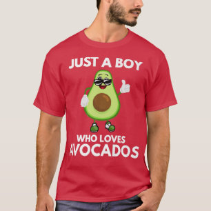Camiseta Solo Un Niño Que Ama La Comida Vegan Funny De Abog