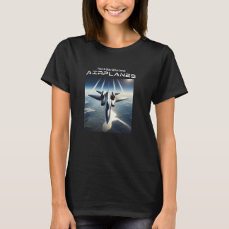 Camiseta Solo un niño que ama los aviones Divertidos niños