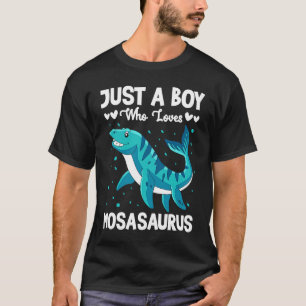Camiseta Solo un niño que ama los dinos de paleontología de