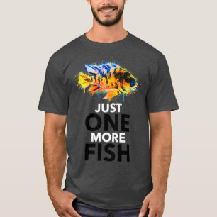 Camiseta Sólo un nuevo diseño de pincel de pintura de peces