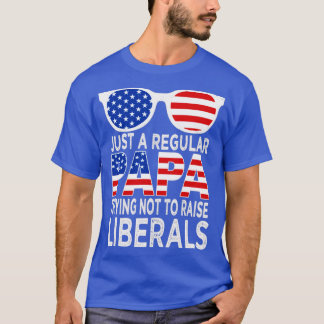 Camiseta solo un papá común tratando de no criar1