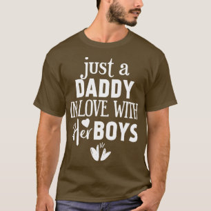 Camiseta Solo un papá enamorado de sus hijos 1