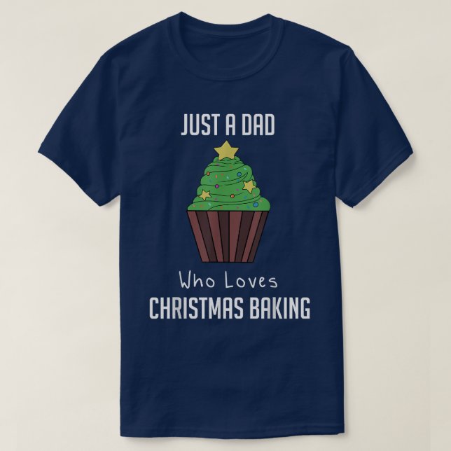 Camiseta Solo Un Papá Que Ama A Los Navidades Haciendo El 2 (Diseño del anverso)
