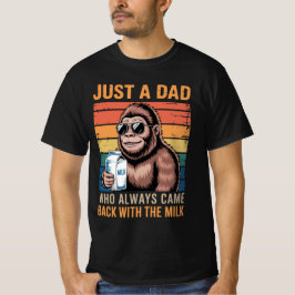 Camiseta Solo Un Papá Que Siempre Regresó Con La Leche