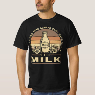 Camiseta Solo un papá que siempre volvió con leche Meme div