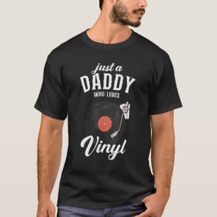 Camiseta Solo Un Papi Que Ama Vinyl Turntable Vinyl Reco