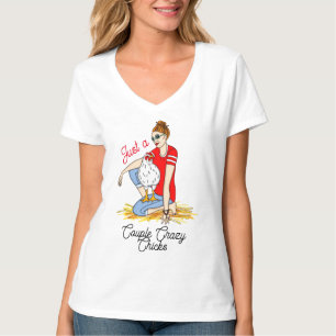 Camiseta Solo un par de chichas locas