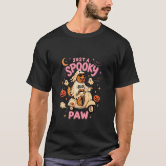 Camiseta Sólo un patín de Paw espeluznante | Perro divertid