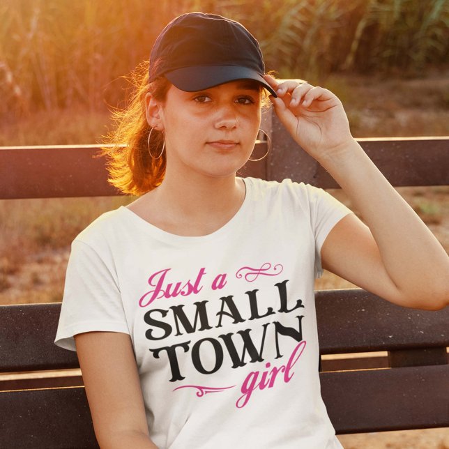 Camiseta Sólo un pequeño Chica (Subido por el creador)