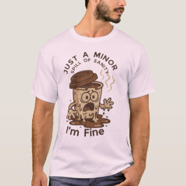 Camiseta Sólo un pequeño derrame de sanidad - Soy la Copa d