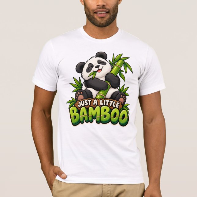 Camiseta Sólo Un Poco De Bambú (Anverso)