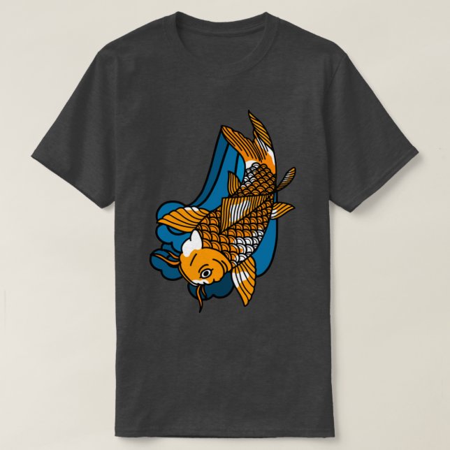 Camiseta Sólo un poco de koi (Diseño del anverso)