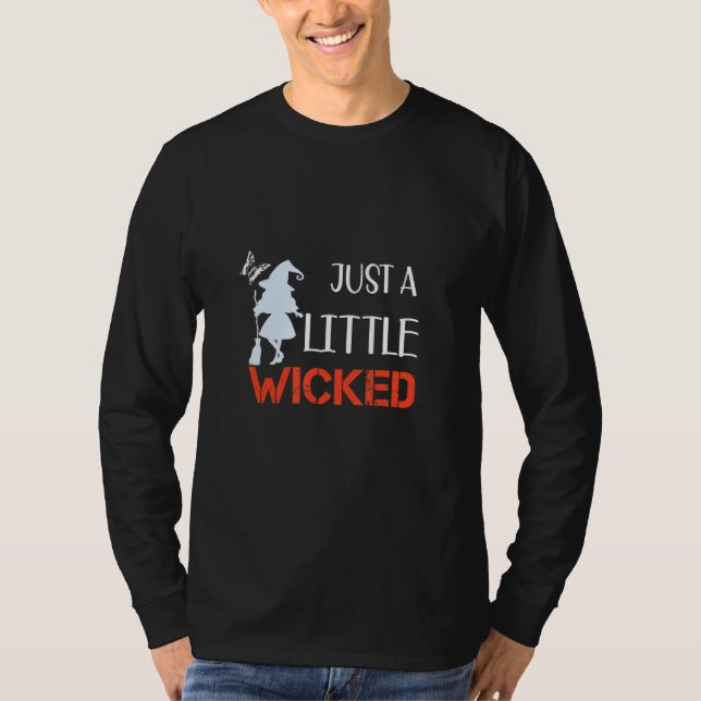 Camiseta Sólo un poco malvado (Anverso)