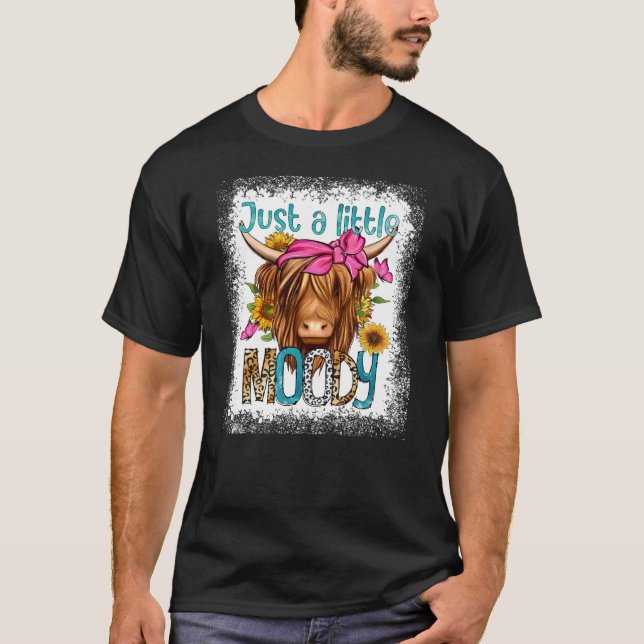 Camiseta Solo Un Poco Molesto Cow Heifer Se Enterró (Anverso)