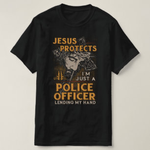 Camiseta Solo un policía me presta la mano