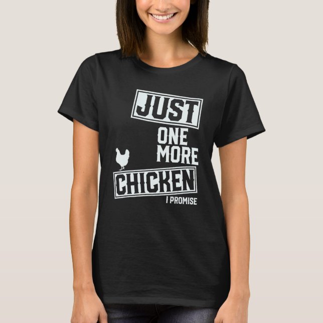 Camiseta Sólo un pollo más que prometo (Anverso)