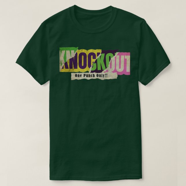 Camiseta Sólo un punzón (Diseño del anverso)