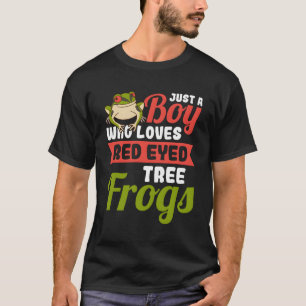 Camiseta Solo un que ama a la rana de árbol rojo