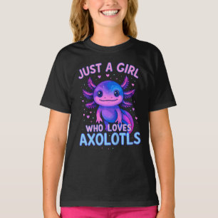 Camiseta Solo un Quien Ama a los Axolotls