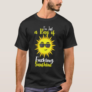 Camiseta Sólo Un Rayo De Humor Irónico Sarcástico Y Sunshin