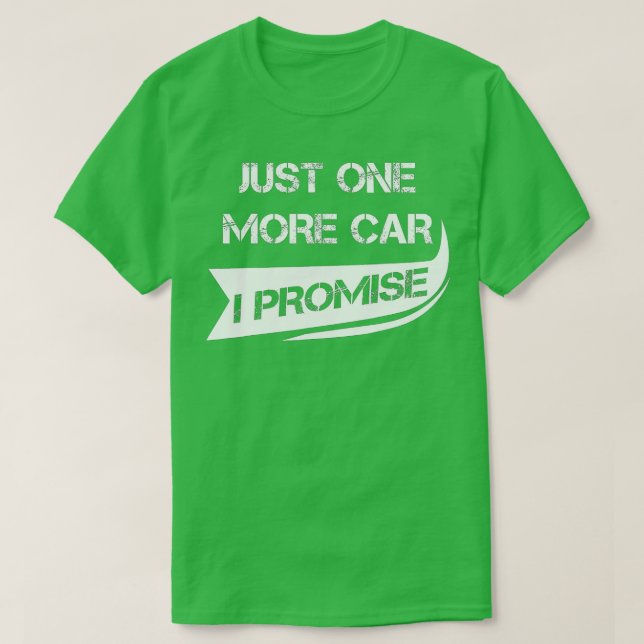 Camiseta Solo un regalo más de coche divertida de Carreras (Diseño del anverso)
