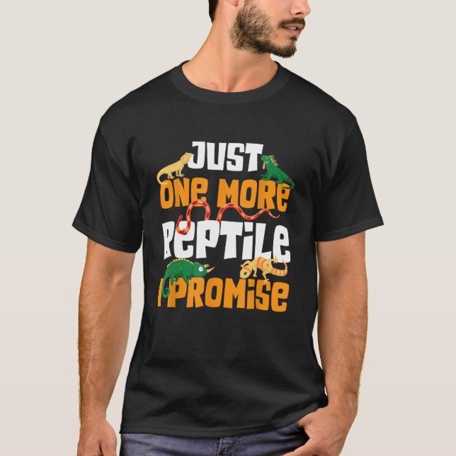 Camiseta Sólo un reptil más, prometo que Lizard Gecko (Anverso)