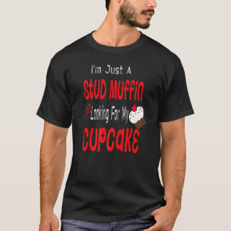 Camiseta Solo un tarta de Muffin de Stud niño niño feliz Va
