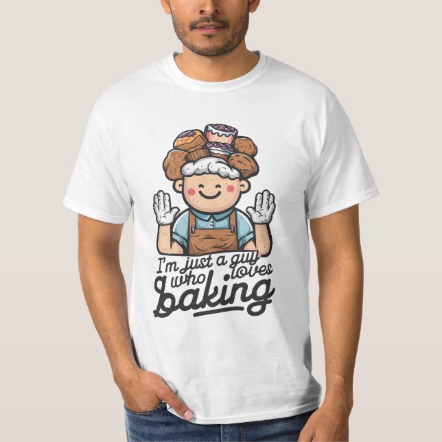 Camiseta Sólo un tipo al que le encanta hacer (Anverso)