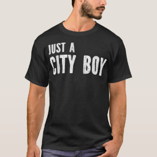 Camiseta Sólo un viaje de un chico de la ciudad