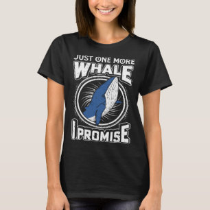 Camiseta Solo una ballena más te lo prometo Cetáceo Observa